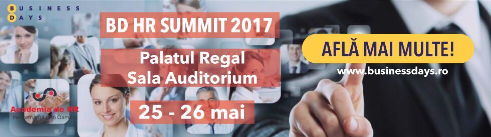 4 dintre cei mai influenți 50 de experți globali în HR vor fi prezenți la  BD HR SUMMIT 2017, în 25 și 26 mai